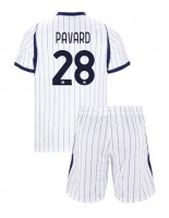 Inter Milan Benjamin Pavard #28 Venkovní dres pro děti 2026-27 Krátký Rukáv (+ trenýrky)